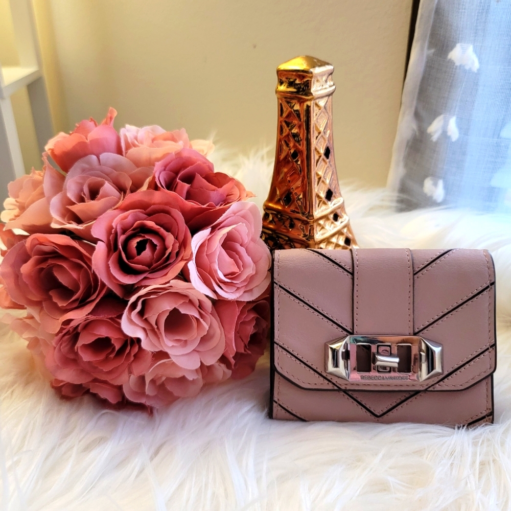 Rebecca Minkoff bi-fold keychain wallet